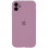 Чохол Silicone Case Full Camera Protective (AA) для Apple iPhone 12 (6.1) - Ліловий / Lilac Pride