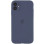 Чохол Silicone Case Full Camera Protective (AA) для Apple iPhone 12 (6.1) - Сірий / Lavender Gray