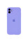 Чехол Silicone Case Full Camera Protective (AA) для Apple iPhone 12 (6.1) - Сиреневый / Dasheen - фото