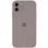 Чохол Silicone Case Full Camera Protective (AA) для Apple iPhone 12 (6.1) - Сірий / Lavender