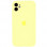 Чохол Silicone Case Full Camera Protective (AA) для Apple iPhone 12 (6.1) - Жовтий / Mellow Yellow