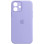 Чохол Silicone Case Full Camera Protective (AA) для Apple iPhone 12 (6.1) - Бузковий / Lilac