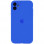 Чехол Silicone Case Full Camera Protective (AA) для Apple iPhone 12 (6.1) - Синий / Capri Blue