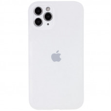 Чохол Silicone Case Full Camera Protective (AA) для Apple iPhone 12 Pro (6.1) - Білий / White