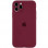 Чехол Silicone Case Full Camera Protective (AA) для Apple iPhone 12 Pro (6.1) - Бордовый / Plum