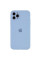 Чохол Silicone Case Full Camera Protective (AA) для Apple iPhone 12 Pro (6.1) - Блакитний / Lilac Blue - фото