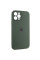 Чохол Silicone Case Full Camera Protective (AA) для Apple iPhone 12 Pro (6.1) - Зелений / Cyprus Green - фото