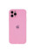 Чохол Silicone Case Full Camera Protective (AA) для Apple iPhone 12 Pro (6.1) - Рожевий / Light pink - фото