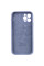 Чохол Silicone Case Full Camera Protective (AA) для Apple iPhone 12 Pro (6.1) - Сірий / Lavender Gray - фото