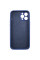 Чохол Silicone Case Full Camera Protective (AA) для Apple iPhone 12 Pro (6.1) - Синій / Deep navy - фото