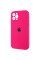 Чохол Silicone Case Full Camera Protective (AA) для Apple iPhone 12 Pro (6.1) - Рожевий / Barbie pink - фото