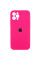 Чохол Silicone Case Full Camera Protective (AA) для Apple iPhone 12 Pro (6.1) - Рожевий / Barbie pink - фото