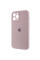 Чохол Silicone Case Full Camera Protective (AA) для Apple iPhone 12 Pro (6.1) - Сірий / Lavender - фото