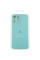Чехол Silicone Case Full Camera Protective (AA) для Apple iPhone 12 Pro (6.1) - Бирюзовый / Marine Green - фото