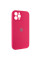 Чохол Silicone Case Full Camera Protective (AA) для Apple iPhone 12 Pro (6.1) - Червоний / Rose Red - фото