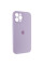 Чохол Silicone Case Full Camera Protective (AA) для Apple iPhone 12 Pro (6.1) - Бузковий / Lilac - фото