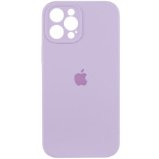 Чехол Silicone Case Full Camera Protective (AA) для Apple iPhone 12 Pro (6.1) - Сиреневый / Lilac