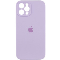 Чохол Silicone Case Full Camera Protective (AA) для Apple iPhone 12 Pro (6.1) - Бузковий / Lilac