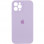 Чехол Silicone Case Full Camera Protective (AA) для Apple iPhone 12 Pro (6.1) - Сиреневый / Lilac