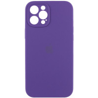 Чохол Silicone Case Full Camera Protective (AA) для Apple iPhone 12 Pro (6.1) - Фіолетовий / Amethyst