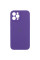 Чохол Silicone Case Full Camera Protective (AA) для Apple iPhone 12 Pro (6.1) - Фіолетовий / Amethyst - фото