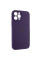 Чохол Silicone Case Full Camera Protective (AA) для Apple iPhone 12 Pro (6.1) - Фіолетовий / Elderberry - фото