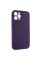 Чехол Silicone Case Full Camera Protective (AA) для Apple iPhone 12 Pro (6.1) - Фиолетовый / Elderberry - фото