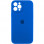 Чехол Silicone Case Full Camera Protective (AA) для Apple iPhone 12 Pro (6.1) - Синий / Capri Blue