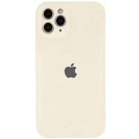 Чохол Silicone Case Full Camera Protective (AA) для Apple iPhone 12 Pro (6.1) - Бежевий / Antique White