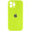 Чехол Silicone Case Full Camera Protective (AA) для Apple iPhone 12 Pro (6.1) - Кислотно-зеленый / Acid Green