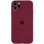 Чохол Silicone Case Full Camera Protective (AA) для Apple iPhone 12 Pro Max (6.7) - Бордовий / Plum