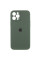 Чехол Silicone Case Full Camera Protective (AA) для Apple iPhone 12 Pro Max (6.7) - Зеленый / Cyprus Green - фото