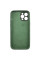 Чехол Silicone Case Full Camera Protective (AA) для Apple iPhone 12 Pro Max (6.7) - Зеленый / Cyprus Green - фото