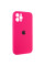 Чехол Silicone Case Full Camera Protective (AA) для Apple iPhone 12 Pro Max (6.7) - Розовый / Barbie pink - фото