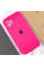 Чехол Silicone Case Full Camera Protective (AA) для Apple iPhone 12 Pro Max (6.7) - Розовый / Barbie pink - фото