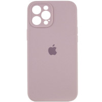 Чохол Silicone Case Full Camera Protective (AA) для Apple iPhone 12 Pro Max (6.7) - Сірий / Lavender