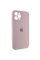 Чехол Silicone Case Full Camera Protective (AA) для Apple iPhone 12 Pro Max (6.7) - Серый / Lavender - фото