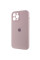 Чехол Silicone Case Full Camera Protective (AA) для Apple iPhone 12 Pro Max (6.7) - Серый / Lavender - фото
