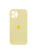 Чехол Silicone Case Full Camera Protective (AA) для Apple iPhone 12 Pro Max (6.7) - Желтый / Mellow Yellow - фото