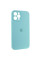 Чехол Silicone Case Full Camera Protective (AA) для Apple iPhone 12 Pro Max (6.7) - Бирюзовый / Marine Green - фото