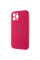 Чехол Silicone Case Full Camera Protective (AA) для Apple iPhone 12 Pro Max (6.7) - Красный / Rose Red - фото
