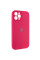 Чехол Silicone Case Full Camera Protective (AA) для Apple iPhone 12 Pro Max (6.7) - Красный / Rose Red - фото