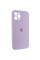Чехол Silicone Case Full Camera Protective (AA) для Apple iPhone 12 Pro Max (6.7) - Сиреневый / Lilac - фото