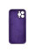 Чехол Silicone Case Full Camera Protective (AA) для Apple iPhone 12 Pro Max (6.7) - Фиолетовый / Elderberry - фото