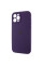 Чехол Silicone Case Full Camera Protective (AA) для Apple iPhone 12 Pro Max (6.7) - Фиолетовый / Elderberry - фото