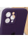 Чехол Silicone Case Full Camera Protective (AA) для Apple iPhone 12 Pro Max (6.7) - Фиолетовый / Elderberry - фото