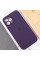Чехол Silicone Case Full Camera Protective (AA) для Apple iPhone 12 Pro Max (6.7) - Фиолетовый / Elderberry - фото