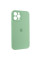 Чехол Silicone Case Full Camera Protective (AA) для Apple iPhone 12 Pro Max (6.7) - Зеленый / Pistachio - фото