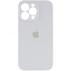 Чехол Silicone Case Full Camera Protective (AA) для Apple iPhone 13 Pro Max (6.7) - Белый / White