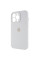 Чехол Silicone Case Full Camera Protective (AA) для Apple iPhone 13 Pro Max (6.7) - Белый / White - фото